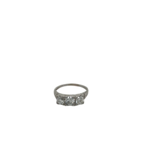 Art Deco Platinum Diamond Ring