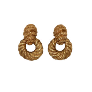 18k Yellow Gold Earring