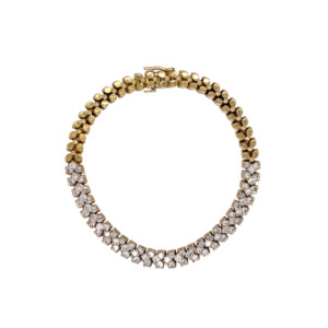 18K Yellow Gold Diamond Bracelet