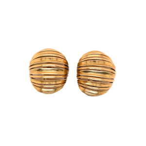 Tiffany & Co 18K Yellow Gold Earring