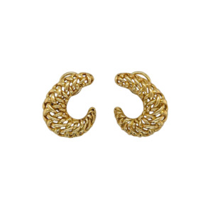 18K Yellow Gold Earrings