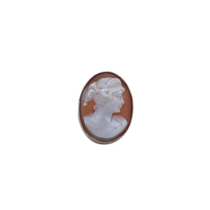 14K Yellow Gold Cameo Ring