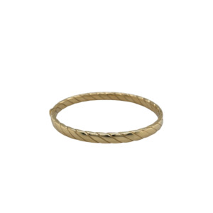 14K Yellow Gold Bangle Bracelet