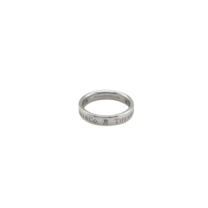 Tiffany & Co. Platinum Diamond Band