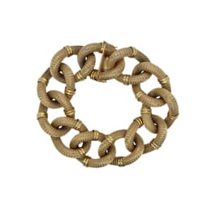 18K Yellow Gold Link Bracelet