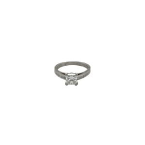 Tiffany & Co Platinum Diamond Engagement Ring