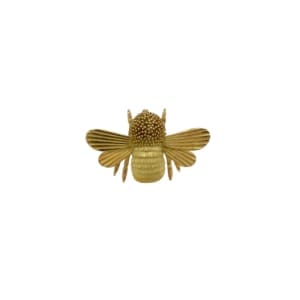 Charles Turi 18K Yellow Gold Bumblebee Brooch