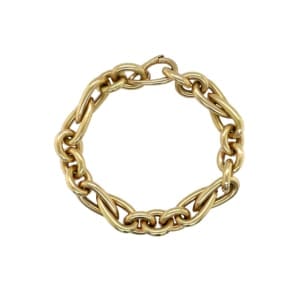 18K Yellow Gold Link Bracelet