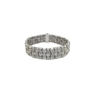 Roberto Coin 18K White Gold Diamond Bracelet