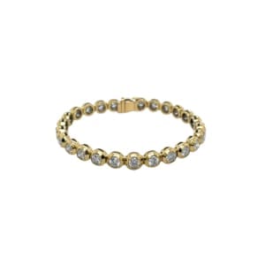 18K Yellow Gold Diamond Bracelet