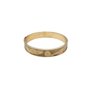 14K Yellow Gold Bangle Bracelet