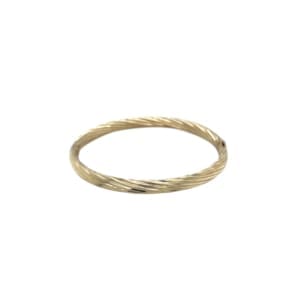 14K Yellow Gold Bangle Bracelet