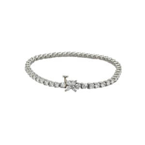 Tiffany & Co Platinum Diamond Victoria Tennis Bracelet