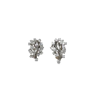 Platinum Diamond Earrings
