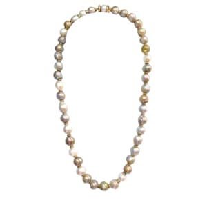 David Webb 18K Yellow Gold Pearl Necklace