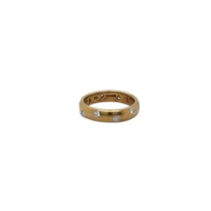 Tiffany & Co. 18K Yellow Gold Diamond Band