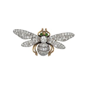 Marcus & Co Platinum Insect Brooch