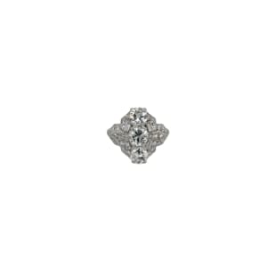 Art Deco Platinum Diamond Ring