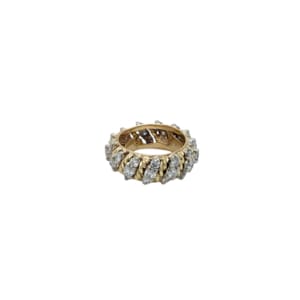 18k Yellow Gold Diamond Band