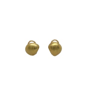 Tiffany & Co. 18K Yellow Gold Bean Earrings