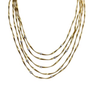 Marco Bicego 18K Yellow Gold Diamond Marrakech Necklace