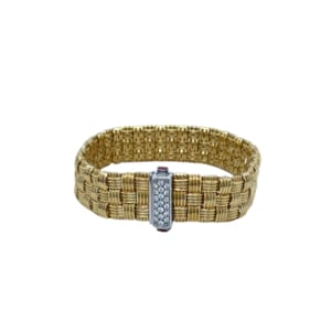 Roberto Coin 18K Yellow Gold Diamond Bracelet