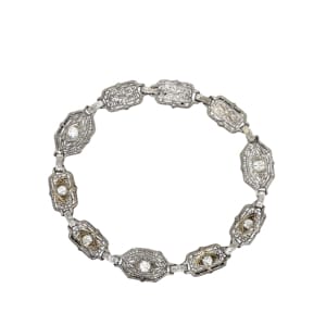 Art Deco Platinum Diamond Bracelet
