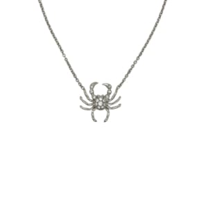 Tiffany & Co. Platinum Diamond Crab Pendant