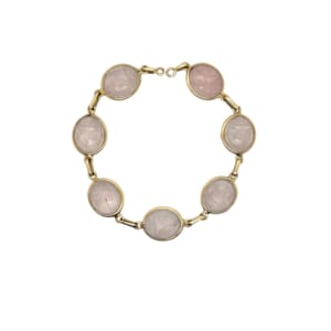 14K Yellow Gold Scarab Bracelet