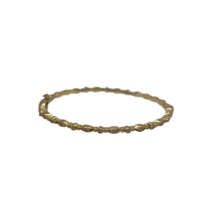 Doris Panos 18K Yellow Gold Diamond Bangle Bracelet